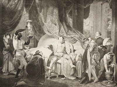 Een slaapkamer in het huis van de Heer, Inductie, Scene II, uit 